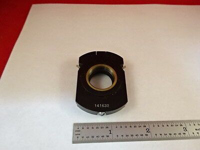 MICROSCOPE PART ZEISS POLARIZER OBJECTIVE HOLDER POL OPTICS AS IS #X6-B-11