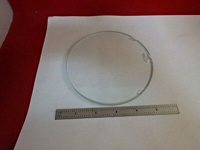 AMERICAN AO GLASS [chips] STAGE TABLE MICROSCOPE PART OPTICS AS PICTURED &86-71