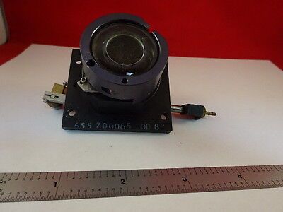 LEITZ WETZLAR GERMANY LENS VERTICAL ILLUMINATOR MICROSCOPE PART AS IS &V7-A-08