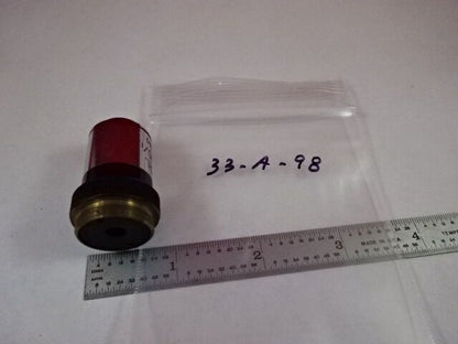 BRISTOL 100X A OIL OBJECTIVE OPTICAL MICROSCOPE PART OPTICS &33-A-98