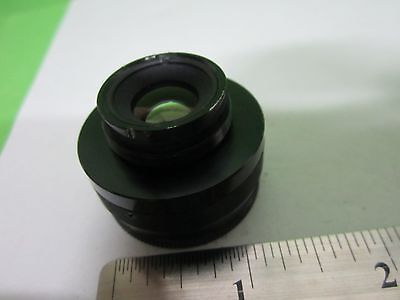 MICROSCOPE PART LENS FUJI JAPAN MICRO 1:5.6/58 OPTICS AS IS + IRIS BIN#Q9-T-07