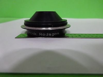 MICROSCOPE PART CONDENSER LENS RODENSTOCK RODAGON GERMANY OPTICS AS IS BIN#V8-21