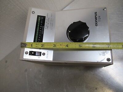 OLYMPUS JAPAN TGH LAMP POWER SUPPLY 12V MICROSCOPE PART AS PICTURED &TC-3