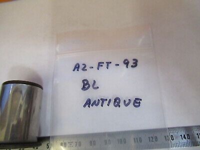 ANTIQUE BAUSCH LOMB EYEPIECE LENS MICROSCOPE PART AS PICTURED &A2-FT-93