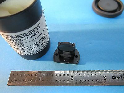 OPTICAL COHERENT NG4 FILTER LASER OPTICS BIN#23