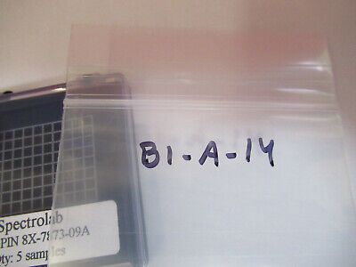 SPECTROLAB 65um COMPONENTS LOT OPTICS AS PICTURED #B1-A-14