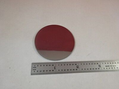 MICROSCOPE PART REICHERT AUSTRIA NEUTRAL DENSITY ND FILTER OPTICS AS IS #M8-D-04