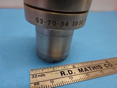 BAUSCH LOMB EYEPIECE OCULAR STEREO 537034 OPTICS MICROSCOPE PARTS AS IS &90-A-24