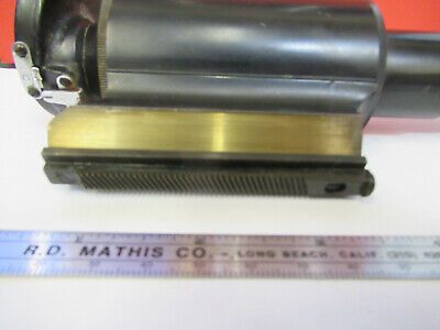 SPENCER AO TUBUS + NOSEPIECE VINTAGE MICROSCOPE PART AS PICTURED &A7-B-15