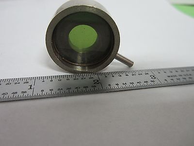 MICROSCOPE PART  GREEN FILTER OPTICS #R8-42