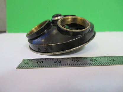 SPENCER ANTIQUE NOSEPIECE  MICROSCOPE PART AS PICTURED &R7-B-18x