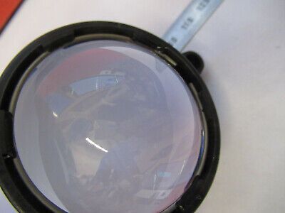 UNKNOWN ILLUMINATOR LENS CONVEX DIFFUSER MICROSCOPE PART AS PICTURED &5k-ft-81