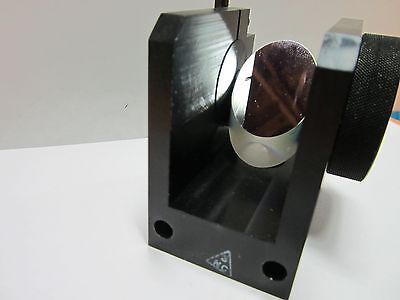 OPTICAL NEWPORT MOUNTED ADJUSTABLE MIRROR MOVABLE LASER OPTICS BIN#8Z-81