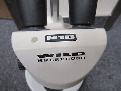 WILD HEERBRUGG SWISS  M1B STEREO MICROSCOPE AS PICTURED TB-3