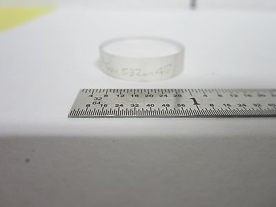 OPTICAL COATED FILTER LENS AS IS LASER OPTICS BIN#H2-13