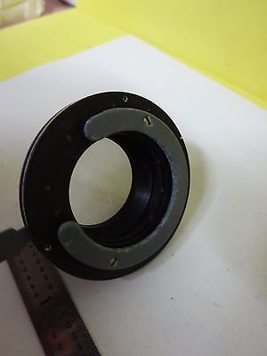 MICROSCOPE PART CONDENSER + IRIS AO AMERICAN OPTICS AS IS BIN#X3-14