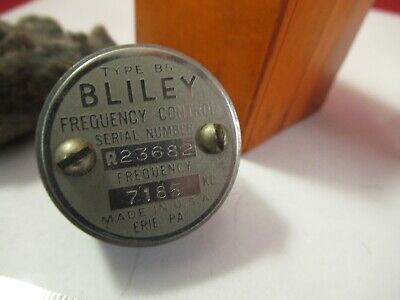 ANTIQUE BLILEY B5 RADIO QUARTZ CRYSTAL FREQUENCY CONTROL AS PICTURED 84-FT-79