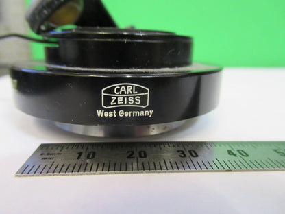 MICROSCOPE PART OPTICAL ZEISS GERMANY CONDENSER IRIS ASSM OPTICS AS PIC #G2-A-63