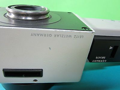 MICROSCOPE VERTICAL ILLUMINATOR NICE LEITZ WETZLAR GERMANY OPTICS BIN#B3-01