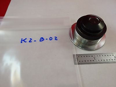 MICROSCOPE PART CONDENSER LENS OPTICS AS IS BIN#K2-B-02