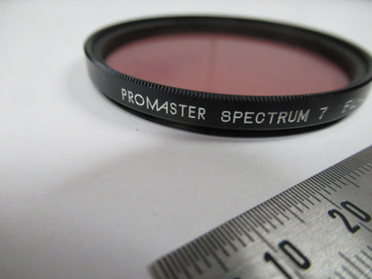 OPTICAL PROMASTER FILTER SPECTRUM 7 FL-D 58mm LASER OPTICS AS PICTURED &W6-A-03