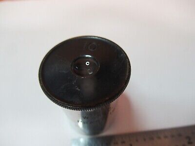 BAUSCH LOMB EYEPIECE 10 OCULAR OPTICS MICROSCOPE PART AS PICTURED &P7-A-50