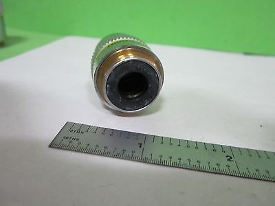 MICROSCOPE PART LEITZ GERMANY OBJECTIVE HL 10X INFINITY OPTICS AS IS BIN#S9-04