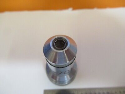 VICKERS UK ENGLAND OBJECTIVE 10X OPTICS MICROSCOPE PART AS PICTURED #1E-C-10