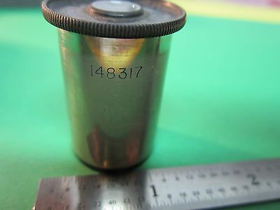 VINTAGE OPTICAL MICROSCOPE PART EYEPIECE 10X ERNST LEITZ OPTICS BIN#A4-29