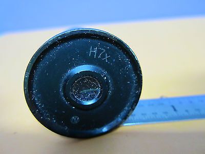 OPTICAL MICROSCOPE PART VINTAGE EYEPIECE LENS SCOPE H7X OPTICS BIN#D7-80