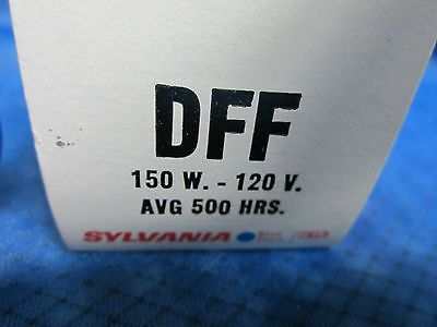 PROJECTOR LAMP DFF SYLVANIA GTE 150W 120V BIN #3