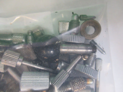 LOT ASSORTED SCREWS MULTIPLE SCOPES MICROSCOPE PART AS PICTURED #W5-B-39