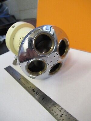 WILD M11 BINOCULAR 1X ADAPTER TUBUS MICROSCOPE PART OPTICS as pictured &8M-A-78