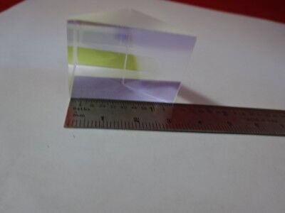 OPTICAL GLASS PRISM OPTICS AS IS &51-A-09