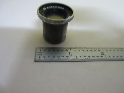 OPTICAL ANTIQUE LENS DE MORNAY BUDD VINTAGE OPTICS AS IS BIN#U4-B-03