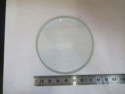 GLASS PLATE STAGE MICROSCOPE PART OPTICS AS PICTURED &F9-A-80