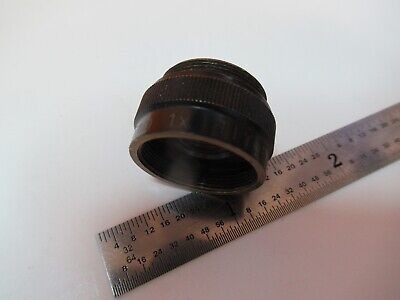 TIYODA TOKYO PARFOCAL CONVERTER 1X OBJECTIVE MICROSCOPE PART AS PICTURED P7-A-47