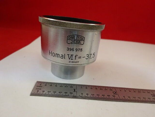 CARL ZEISS JENA HOMAL VI 396975 EYEPIECE MICROSCOPE PART OPTICS AS IS &33-A-63