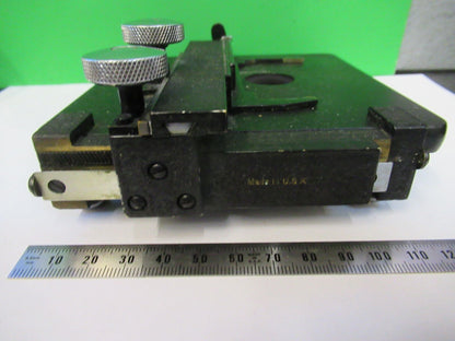 ANTIQUE SPENCER AO STAGE TABLE SPECIMEN MICROSCOPE PART AS PICTURED #R1-B-44