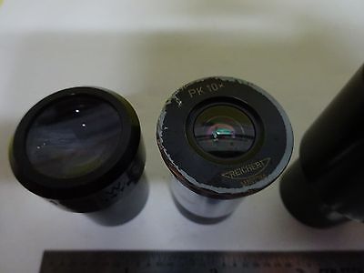 FOR PARTS MICROSCOPE PART EYEPIECES OPTICS AS IS BIN#X2-40