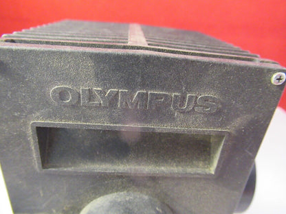 OLYMPUS JAPAN EMPTY LAMP HOUSING MICROSCOPE PART AS PICTURED &10-A-70