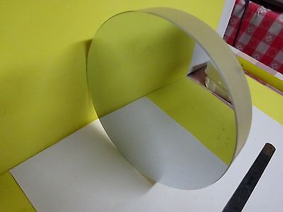 OPTICAL HUGE ROUND MIRROR THICK for LASER OPTICS AS IS BIN#X3-03