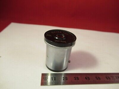 UNITRON POL EYEPIECE CROSS 10X POL OPTICS MICROSCOPE PART AS PICTURED &8-B-32