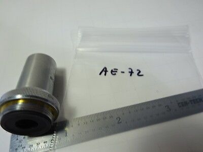 MICROSCOPE PART OBJECTIVE UNITRON 40X COATED OPTICS AS IS B#AE-72