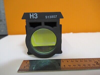 LEITZ LEICA FLUORESCENCE H3 513807 FILTER CUBE MICROSCOPE PART AS PIC &H8-B-05