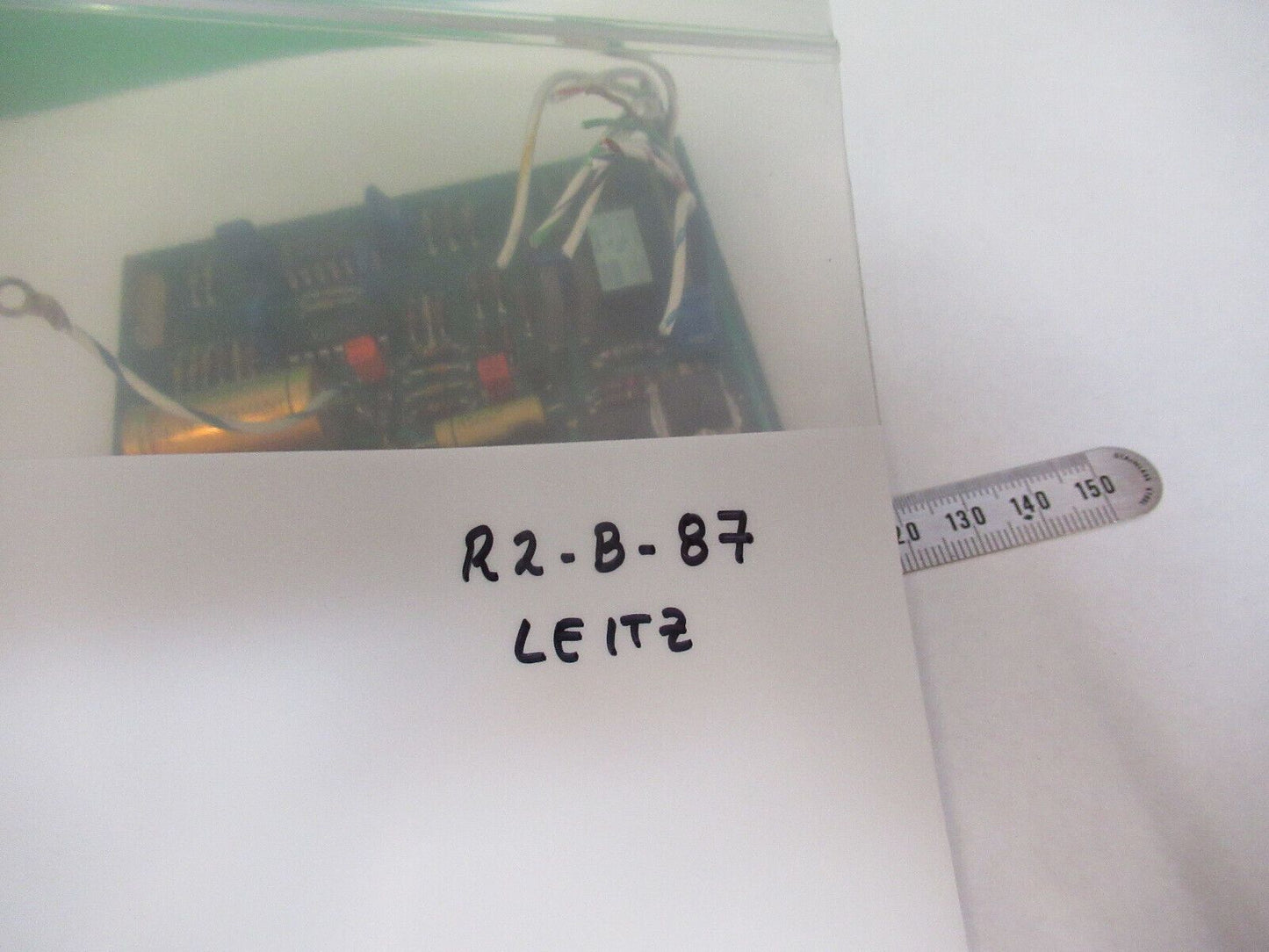 LEITZ GERMANY ERGOLUX CIRCUIT BOARD MICROSCOPE PART AS PICTURED &R2-B-87