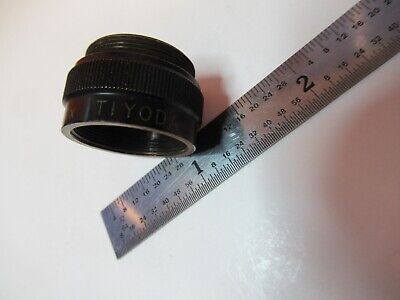 TIYODA TOKYO PARFOCAL CONVERTER 1X OBJECTIVE MICROSCOPE PART AS PICTURED P7-A-47