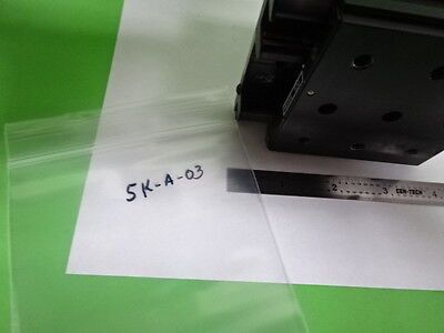 NEWPORT 420 POSITIONING LASER OPTICS LINEAR SLIDE AS IS BIN#5K-A-03