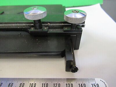 SPENCER AO XY STAGE TABLE VINTAGE MICROSCOPE PART AS PICTURED &3-C-03