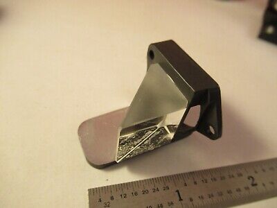 VICKERS ENGLAND MOUNTED GLASS PRISM optics MICROSCOPE PART AS PICTURED &FT-6-06